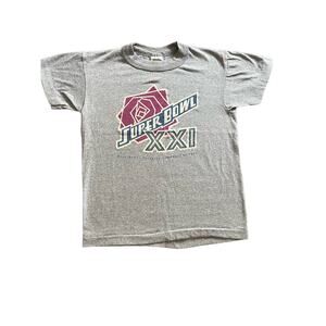 Vintage Super Bowl XXI January 1987 Shirt Size Kids Medium